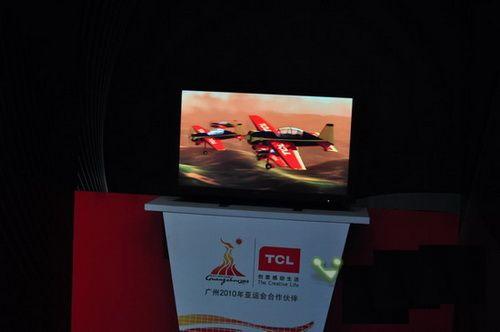 TCL 3D電視閃亮CEF，3D電視在2010真的“火”了