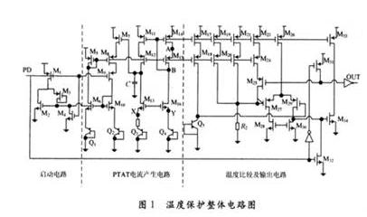 溫度保護(hù)整體電路圖