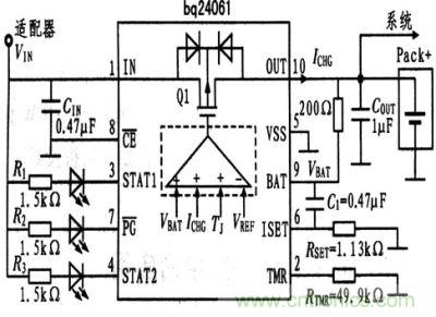 支持熱調節(jié)與輸入OVP的充電器