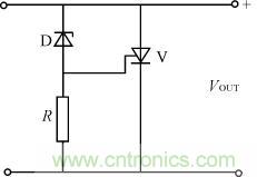 齊納二極管和晶閘管組成的OVP電路