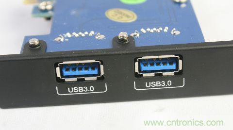 圖題：USB 3.0端口系統(tǒng)