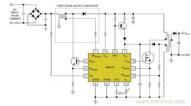 iWatt公司的iW3616 LED驅動器