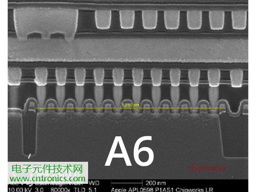 iPhone 5S芯片級拆解，顯微鏡下的A7處理器揭秘