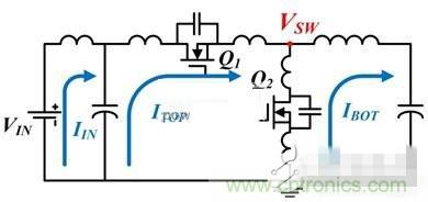 具寄生電感器和電容器的降壓型開關(guān)穩(wěn)壓器