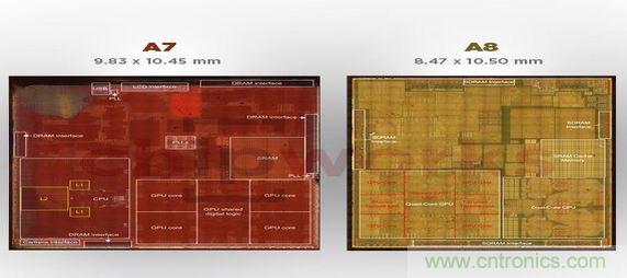 爆拆蘋果A8芯片，滿足你的好奇心