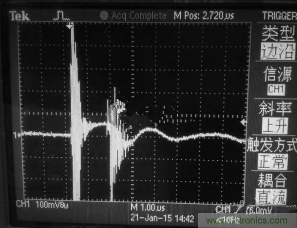 高人指點：反激初級電流波形異常如何解決？