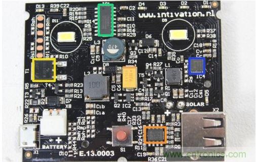 第八步——觀(guān)察PCB上的主要元器件