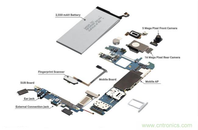 拆解三星Galaxy S6/S6 Edge，網(wǎng)友大呼“有料”！