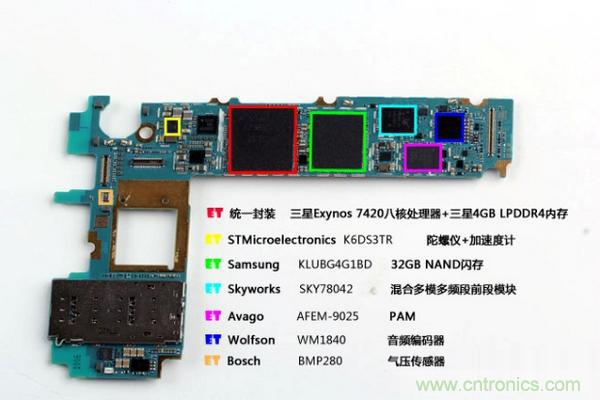 三星S6 Edge+拆解：比S6 Edge加在哪里？