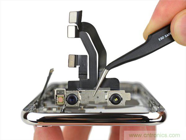 蘋果iPhone X iFixit拆解報告：雙層主板+雙單元電池