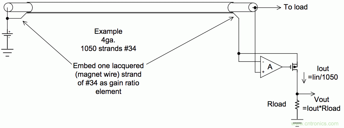 使用銅對(duì)大電流測(cè)量進(jìn)行溫度補(bǔ)償