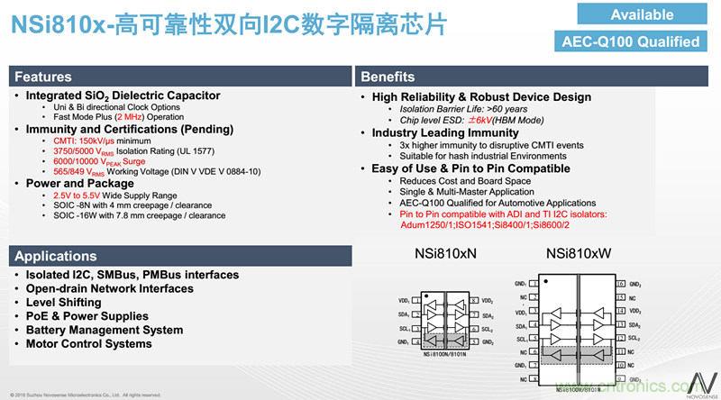 納芯微：數(shù)字隔離助力新能源汽車安全隔離的新挑戰(zhàn)