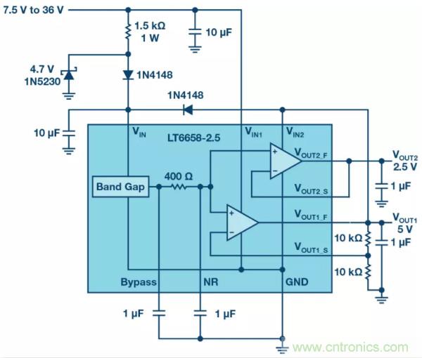 可驅(qū)動電流的高精度基準(zhǔn)電壓源，它是這樣的……