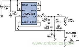 DC-DC開關穩(wěn)壓器—— 在DSP系統(tǒng)中延長電池壽命