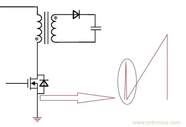 反激電源高壓MOS管電流尖峰怎么產(chǎn)生的？如何減小電流尖峰？