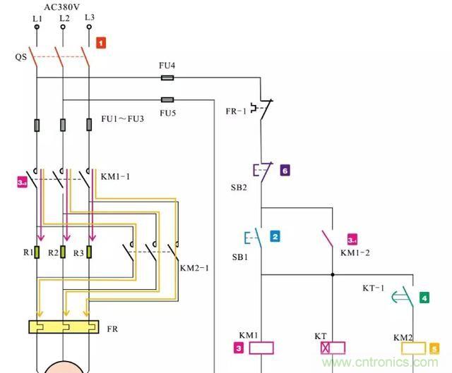 電阻器在電動機(jī)實(shí)現(xiàn)降壓和限流起到什么作用？