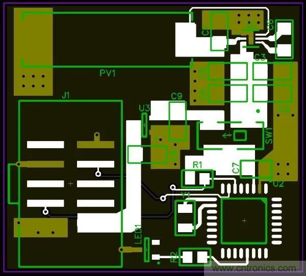 如何布局光伏電源的PCB？