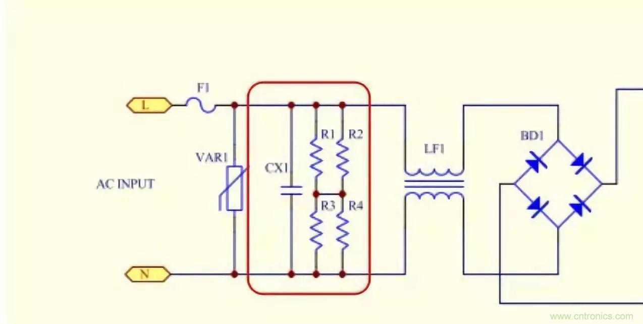 開(kāi)關(guān)電源中X電容與Y電容的作用