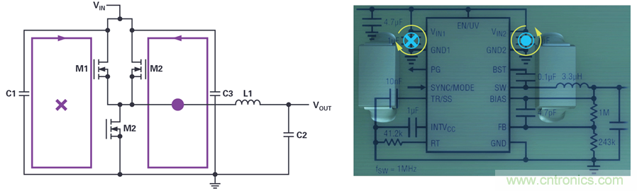 是否可以將低EMI電源安裝到擁擠的電路板上？