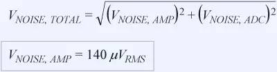 信號鏈中放大器噪聲對總噪聲有多少貢獻？