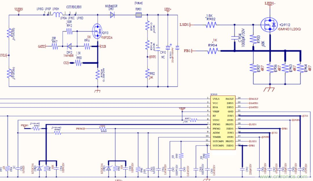 分析開關(guān)電源與IC控制器的PCB設(shè)計