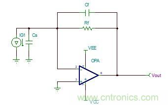 如何利用TINA-TI來完成跨阻放大電路的穩(wěn)定性設計