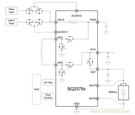 Buck-Boost集成電路提供更快的充電速度，更長的電池壽命