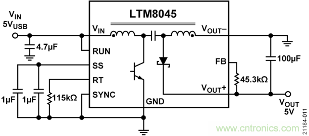 USB供電、915MHz ISM無(wú)線電頻段、具有過(guò)溫管理功能的1W功率放大器