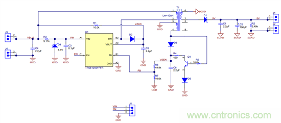 寬輸入電壓、高效率、5V&250mA輸出反激變流器設(shè)計(jì)