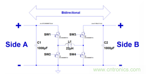 如何用碳化硅MOSFET設(shè)計雙向降壓-升壓轉(zhuǎn)換器？