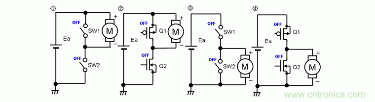 單開關(guān)電路驅(qū)動、半橋電路驅(qū)動