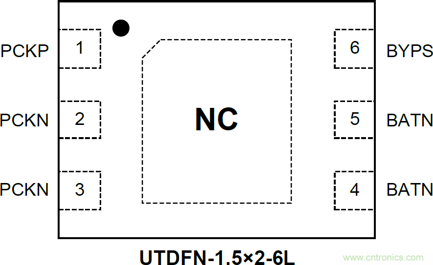 小封裝、微功耗小微電池保護器SGM41100A