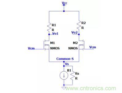 關(guān)于差分輸入電路和共模信號，差模信號關(guān)系的理解