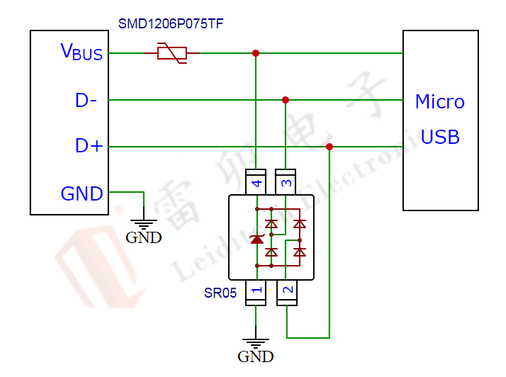 MHL接口的靜電保護(hù)方案 