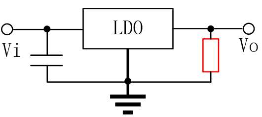 LDO輸出為什么并聯(lián)接地電阻？