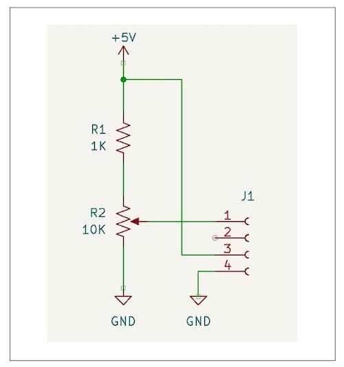 使用 M5Stack 內(nèi)核控制基于電位器的伺服電機